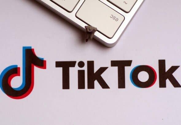 TikTok logo. Photo: VCG.