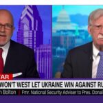 John Bolton interviewed by CNN. Photo: File photo.
