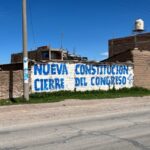 "New Constitution, Close Congress" Juliaca, Puno, Peru. Photo: Clau O'Brien Moscoso.