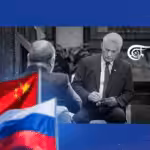 Cuban President Miguel Diaz-Canel during an interview with Al Mayadeen. Photo: Al Mayadeen.