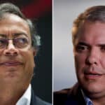 Gustavo Petro (left) and Iván Duque (right). Photo: Resumen Latinoamericano.