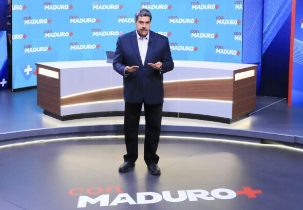 Venezuelan President Nicolás Maduro. Photo: Barron's.
