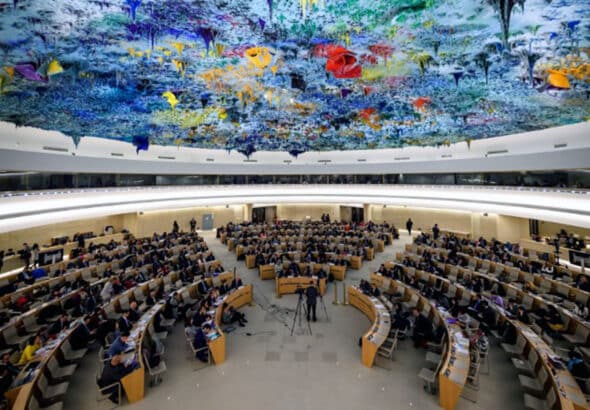 UN Human Rights Council. File photo.