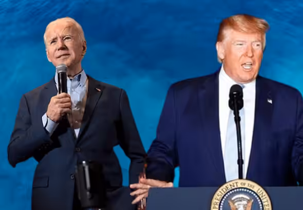 UN President Joe Biden and former US President Donald Trump. Photo: PC.