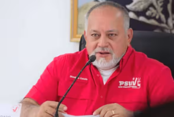 United Socialist Party of Venezuela First Vice President Diosdado Cabello. Photo: Últimas Noticias.