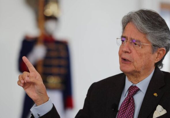 Guillermo Lasso, president of Ecuador. Photo: Prensa Latina.