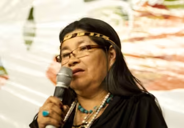 Paraguayan indigenous leader Maria Luisa Duarte. Photo: Wikicommons.