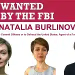 One of the alleged plotters, Russian Natalia Burlinova, is now on the FBI’s most wanted list. Photo: New York Post.