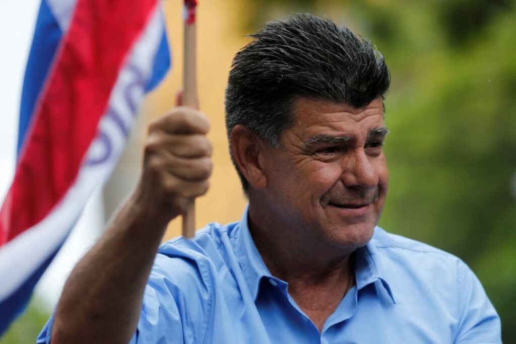 Efrain Alegre, opposition candidate in presidential election in Paraguay scheduled for April 30. Photo: Reuters.
