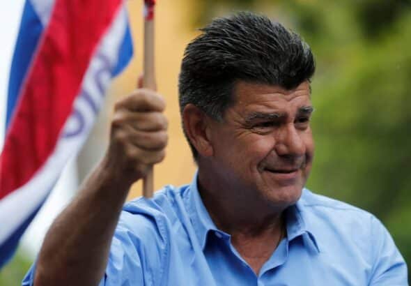 Efrain Alegre, opposition candidate in presidential election in Paraguay scheduled for April 30. Photo: Reuters.