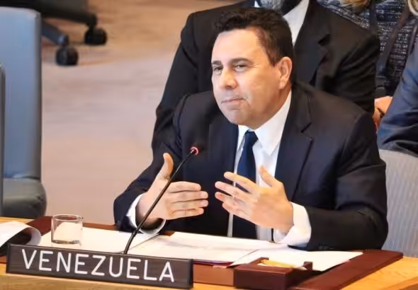 Venezuela's Permanent Representative to the United Nations Samuel Moncada. File photo.