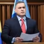 Venezuelan Attorney General Tarek William Saab at a press conference. Photo: Social media.