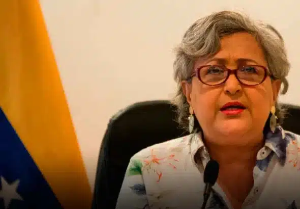Former CNE president and minister for university education, Tibisay Lucena. Photo: File photo.