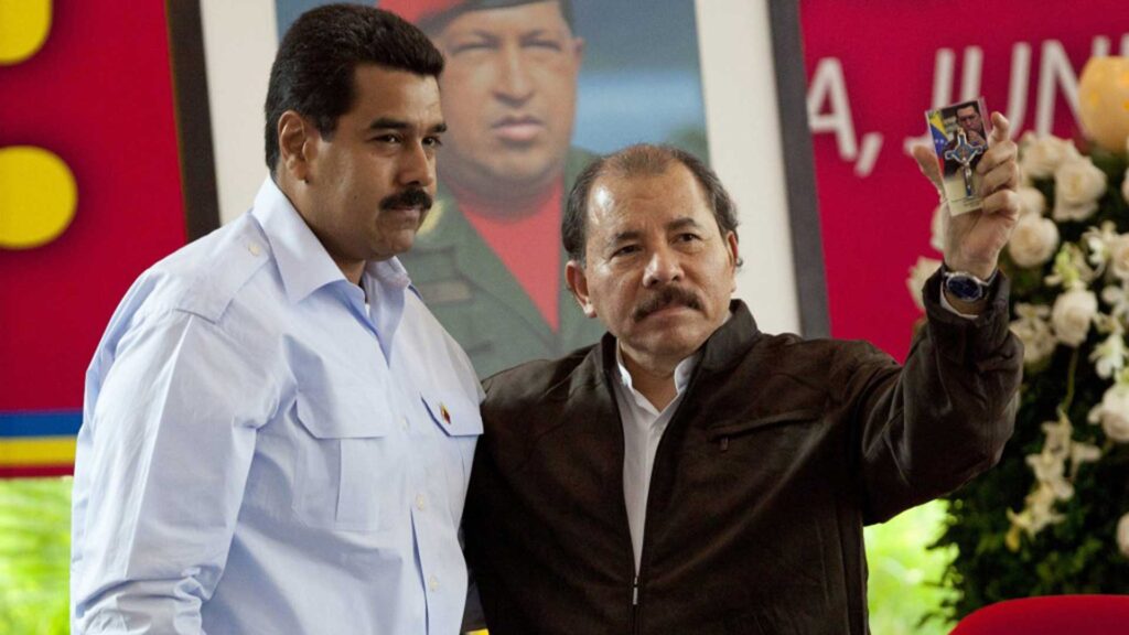President Nicolás Maduro and President Daniel Ortega. Photo: EFE/file.