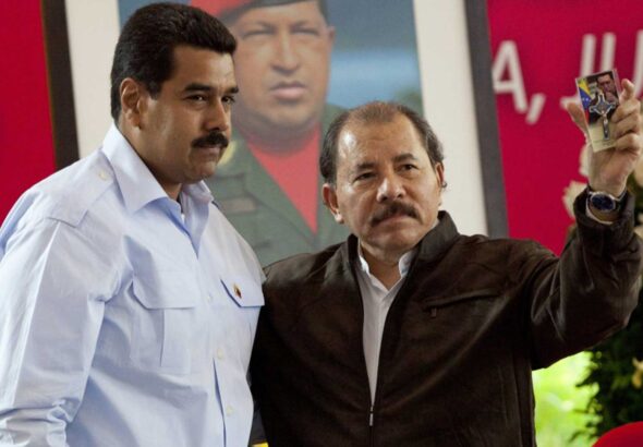 President Nicolás Maduro and President Daniel Ortega. Photo: EFE/file.