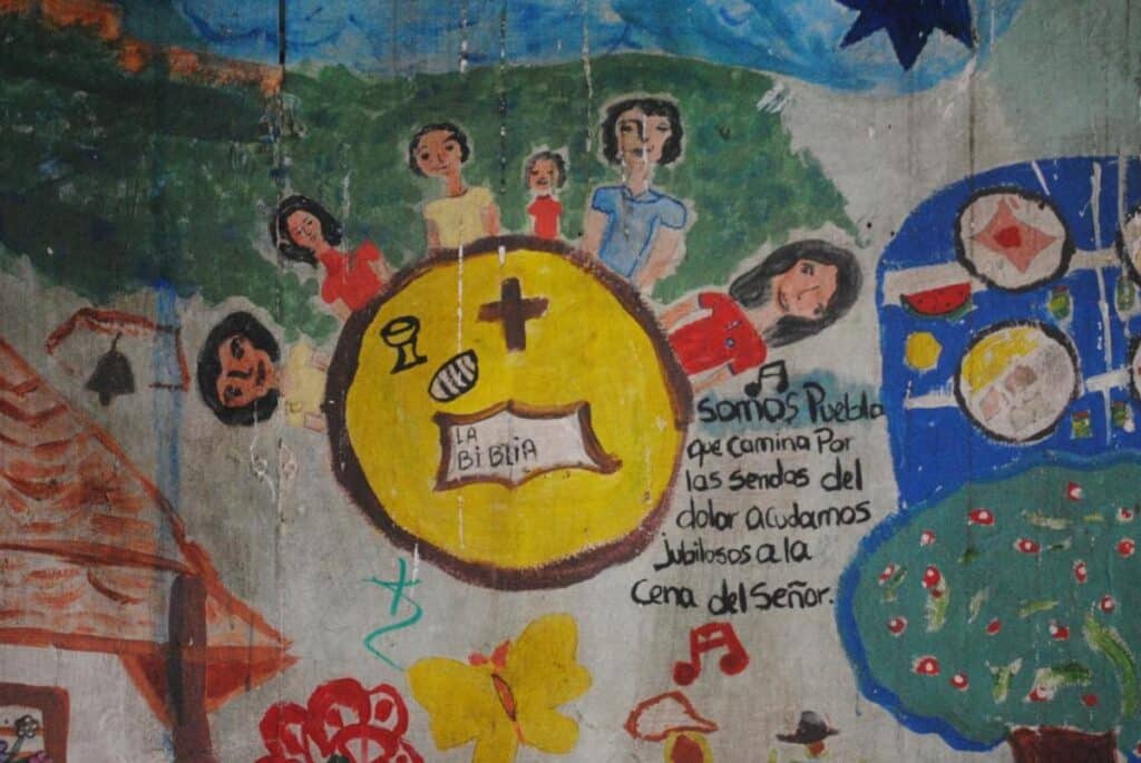 Mural of St. Paul Apostle. Photo: File photo.