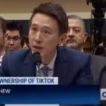 Screenshot of TikTok CEO Shou Zi Chew testifying before Congress on CSPAN. Photo: Liberation News.