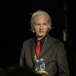 Julian Assange speaking in 2009. Photo: New Media Days/Peter Erichsen/Creative Commons.