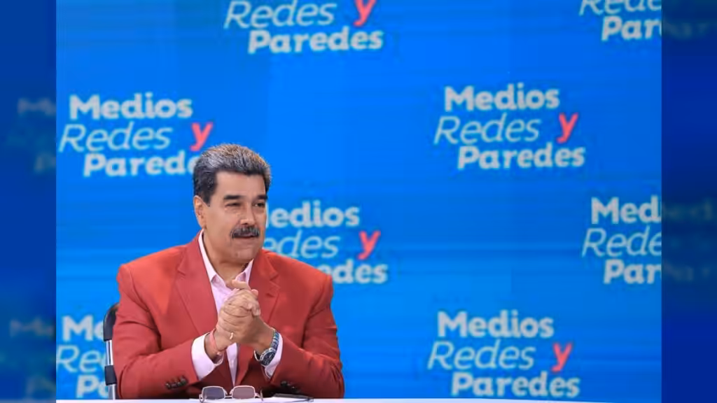 Venezuelan President Nicolas Maduro during his Con Maduro+ show this Monday, May 15, 2023. Photo: Presidential Press.