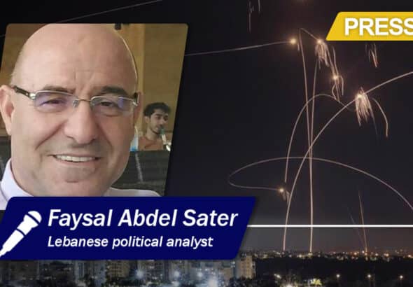 Interview with Lebanese political analyst Faysal Abdel Sater. Photo: PressTV.