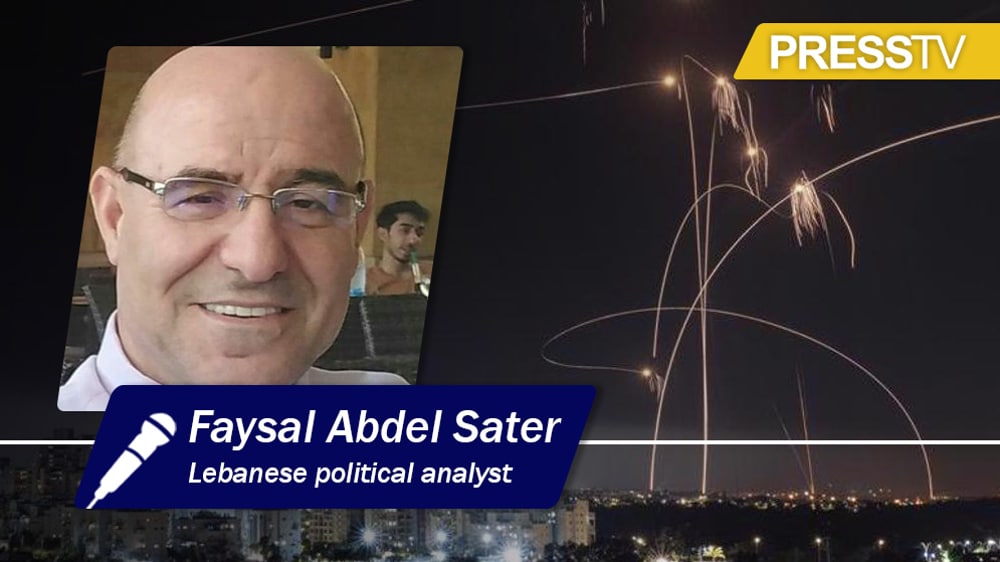 Interview with Lebanese political analyst Faysal Abdel Sater. Photo: PressTV.