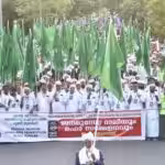 The rally was organized by the Kerala Muslim Jama-ath Federation (KMJF) to mark its 40th anniversary in the coastal city of Kollam to address the present concerns of Indian Muslims. Photo: Maktoob Media.