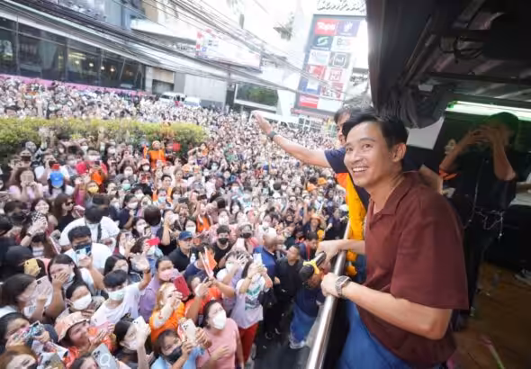 The Move Forward party leader Pita Limjaroenrat. Photo: Ihlas News Agency.