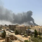 Fighting in Sudan. Photo: CGTN