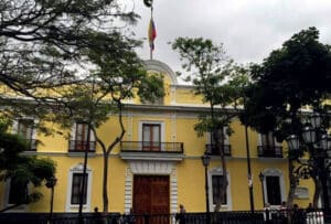 "Casa Amarilla" in Caracas, the headquarters of Venezuela's foreign office. Photo: File photo.