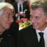 Former IMF director Cristine Lagarde and Mauricio Macri. Photo: Misión Verdad.