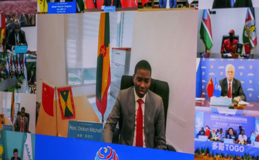 Hon. Dickon Mitchell, Leader of the National Democratic Congress (NDC) and Prime Minister of Grenada. Photo: Friends of Socialist China.