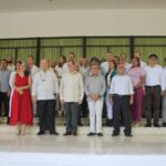 Representatives of the Colombian government delegation, the ELN delegation, and the various guarantor and accompanying countries, at the beginning of the third round of the Colombian peace talks in Havana, Cuba, May 2, 2023. Photo: Office of the High Commissioner for Peace (Colombia).