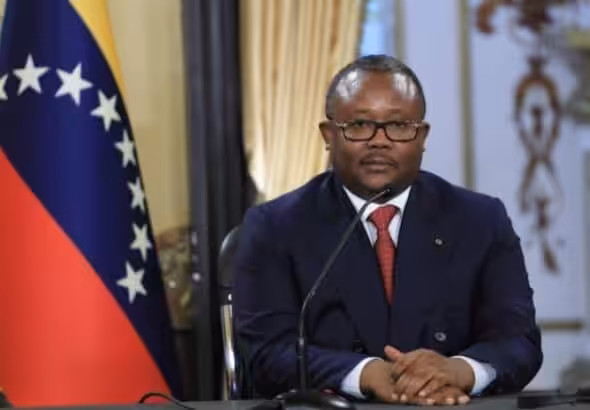 President of Guinea-Bissau, Umaro Sissoco Embaló. Photo: Últimas Noticias.