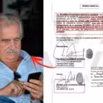 Photo composition of Ricardo Barreto Muskus (left) and evidence implicating Muskus and Jorge Cordero in Operation Gideon (right). Photo: Raya Magazine.