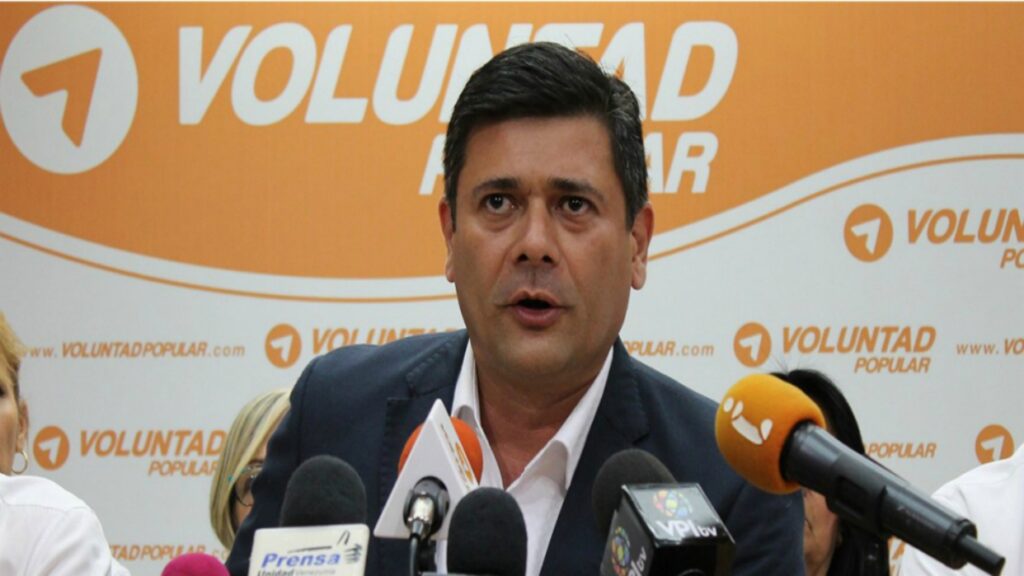 Freddy Superlano, far-right party Voluntad Popular's candidate for the Venezuelan opposition's presidential primaries. Photo: El Universal.