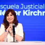 Argentina's Vice President Cristina Fernández de Kirchner during an event in La Plata, April 27, 2023. Photo: Todo Noticias.