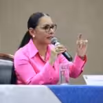 CNE President Diana Atamaint. Photo: Twitter/@CNEGuayas.