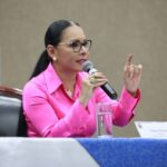 CNE President Diana Atamaint. Photo: Twitter/@CNEGuayas.