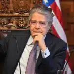 Ecuadorian President Guillermo Lasso. Photo: Rodrigo Buendia/AFP.