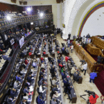 The National Assembly of Venezuela discusses the NGO oversight bill. Photo: Wilmer Errades.