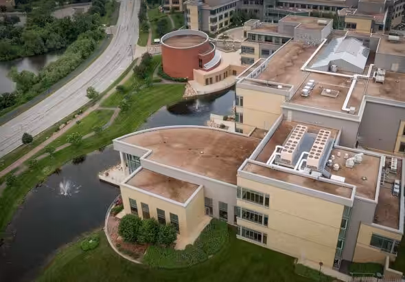 Private health insurance company UnitedHealth headquarters in Minnesota, US. Photo: Chad Davis.