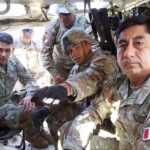 Peruvian military training at Fort Hood, Texas in 2021. Photo: jbsa.mil Donald Sparks.