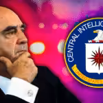 Photo composition showing former Mexican President José López Portillo (left) and the logo of the US Central Intelligence Agency, CIA (right). Photo: SDP Noticias.