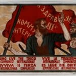 Poster of the Comintern. File photo.