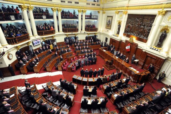 The floor of the Peruvian Congress. Photo: Congress of Peru/File photo.