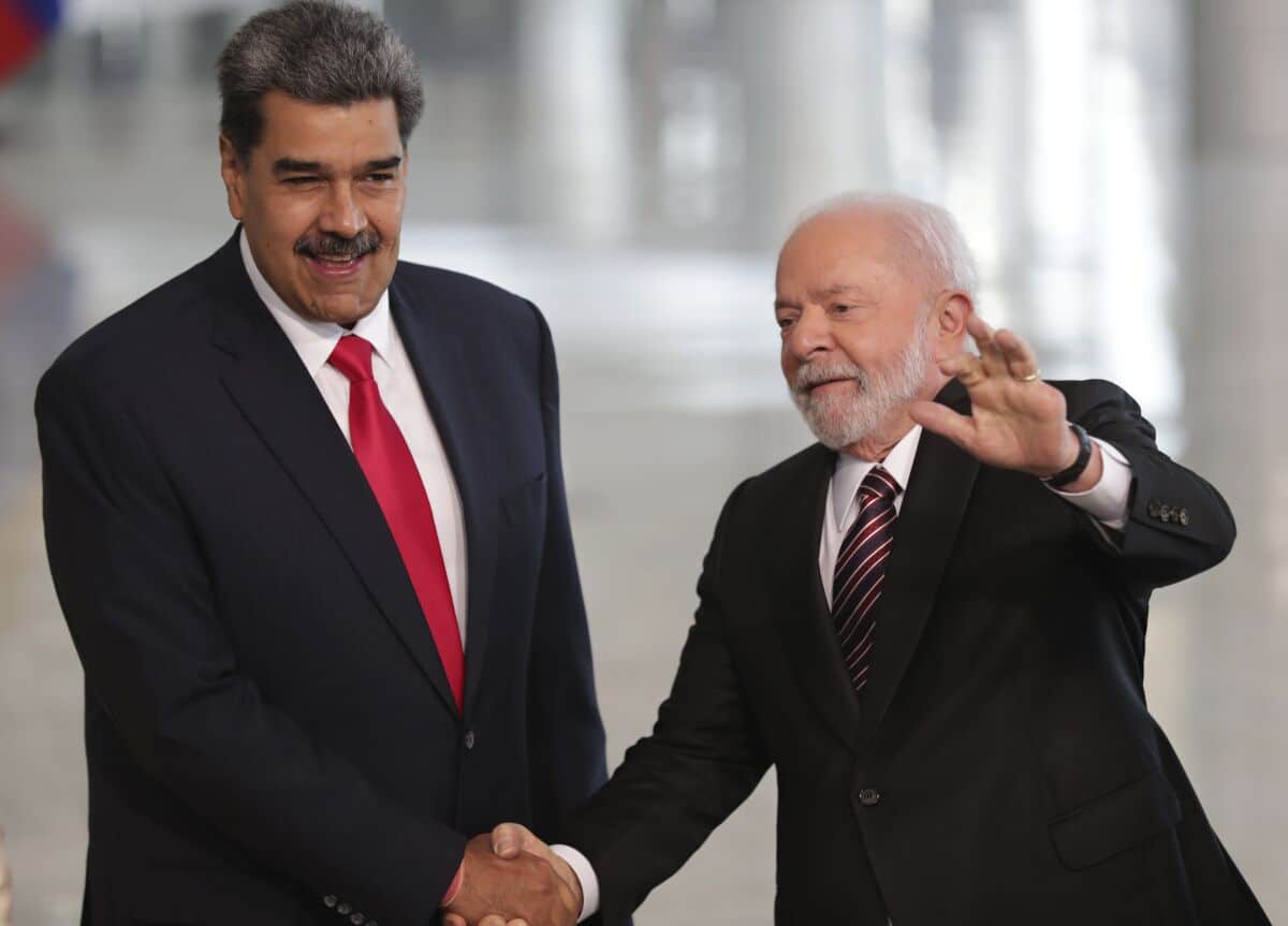 Luiz Inácio Lula da Silva and Nicolás Maduro. Photo: Reuters.