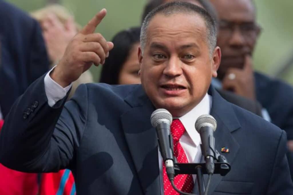 PSUV Vice President Diosdado Cabello. Photo: Xinhua.