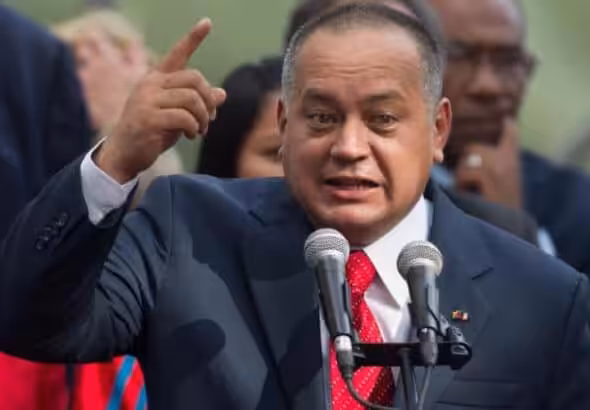 PSUV Vice President Diosdado Cabello. Photo: Xinhua.