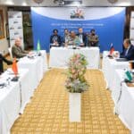 BRICS foreign ministers meet in Cape Town, South Africa. Photo: Handout/Russian Foreign Ministry/AFP.