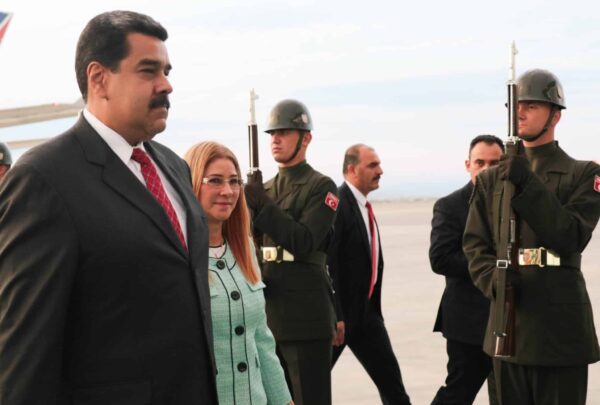 Venezuelan President Nicolás Maduro receiving military honors during his arrival at the Esenboga international airport, Ankara, where he was an international guest for Turkish President Erdogan's inauguration. Friday, June 2, 2023. Photo: Presidential Press.
